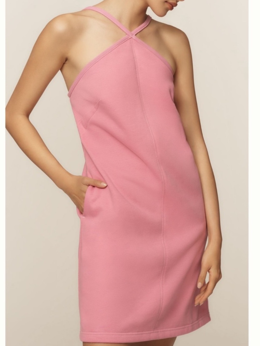 Nwt daily practice sporty mini halter dress